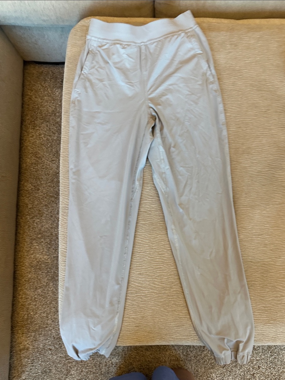 lululemon athletica Light Gray Active Shorts